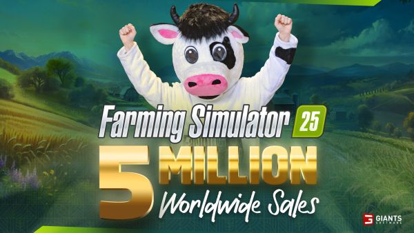 Farming Simulator 25 Celebrates 5 Million Copies Sold &  Introduces Bananas Ahead of gamescom