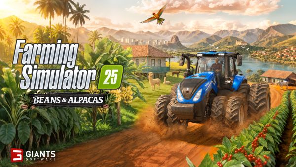 Farming Simulator 25: Beans & Alpacas Brings Coffee, Alpacas &  More 