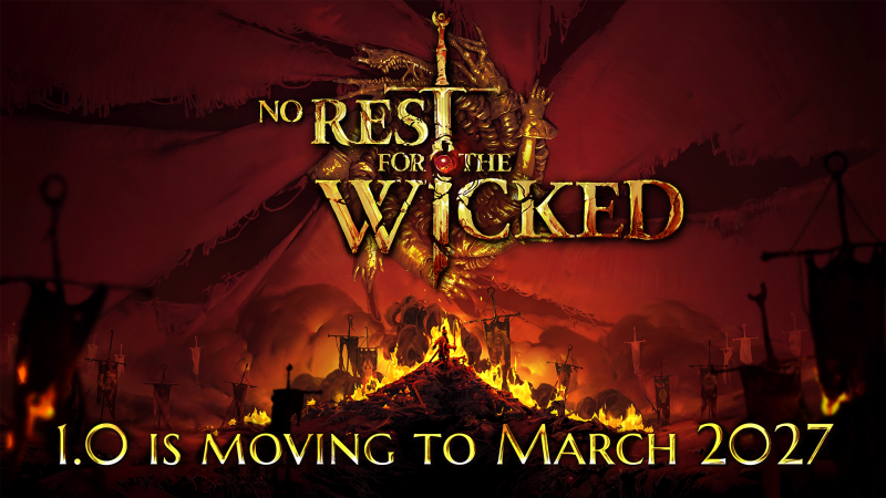 Moon Studios Moves No Rest for the Wicked 1.0 Release Window to March 2027