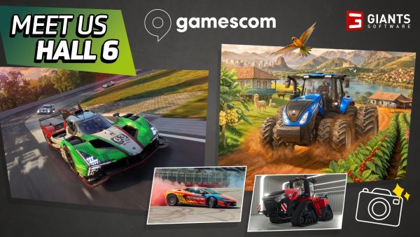 [Press Release] GIANTS Software Brings Farming Simulator 25: Beans & Alpacas &  Straw Hats to gamescom